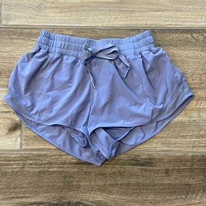 Lululemon Hotty Hot Shorts - Hydrangea Blue, Sz 6